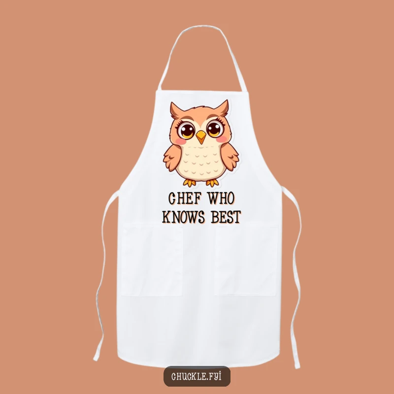 Funny Owl Apron: Kitchen Hooting Fun, Jovial Chef Gift