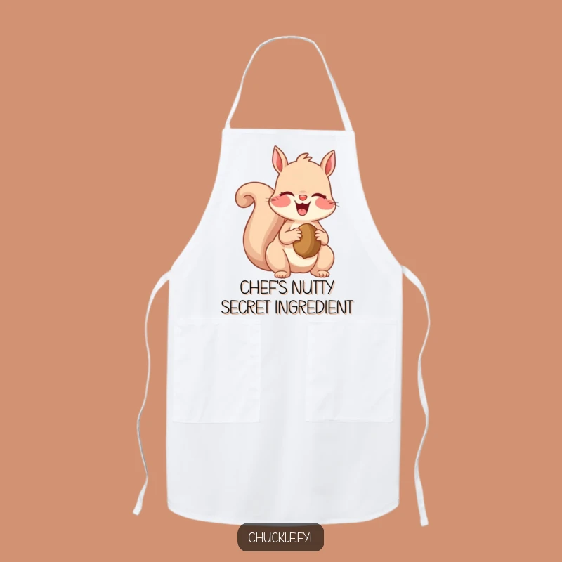 Funny Squirrel Apron: Kitchen Giggles with Nutty Chef, Perfect Funny Gift for Cooks