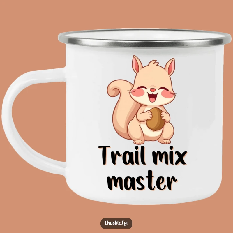 Funny Squirrel Camping Mug: Giggles by the Fire, Your Perfect Funny Gift Outdoors