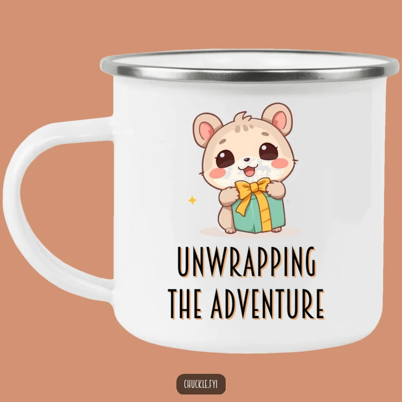 Funny Gift Surprise Animal Camping Mug: Excitement on Adventures, Perfect Gift