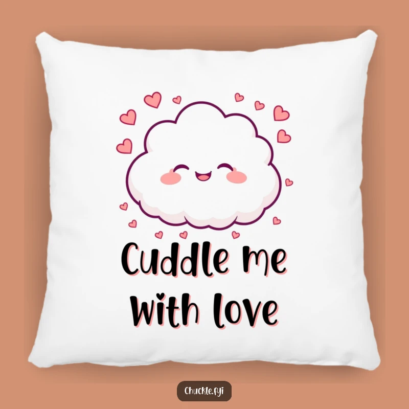Funny Cloud Pillow: Cozy Love - A Heartwarming Comfort Gift