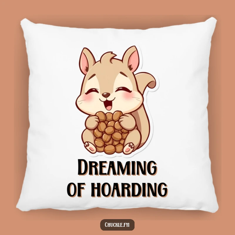 Funny Squirrel Pillow: Cozy Amusement, Nutty Comfort, Adorable Funny Gift