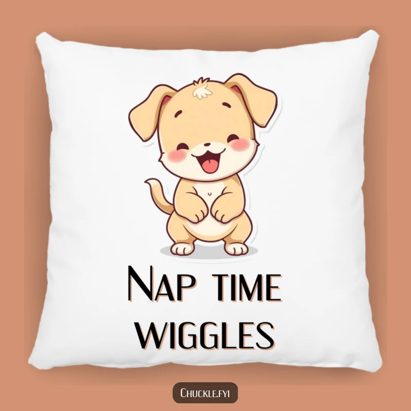 Funny Wiggly Puppy Pillow: Plush Comfort with a Playful, Wagging Charm