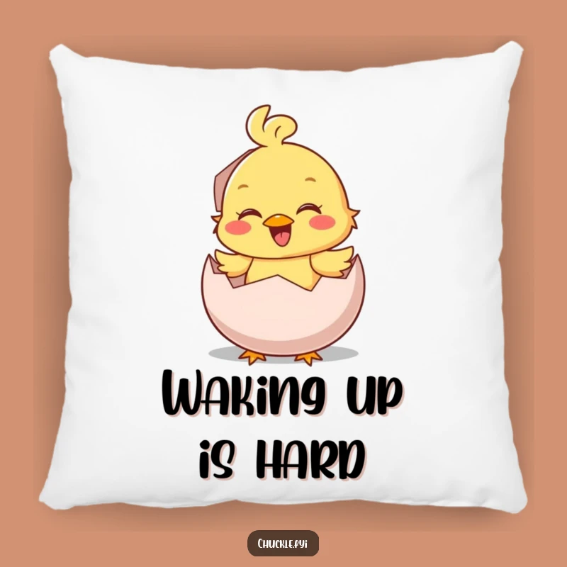Soft Funny Chick Hatching Chirp Pillow: Cozy Comfort and Cute Humor, Perfect Funny Gift