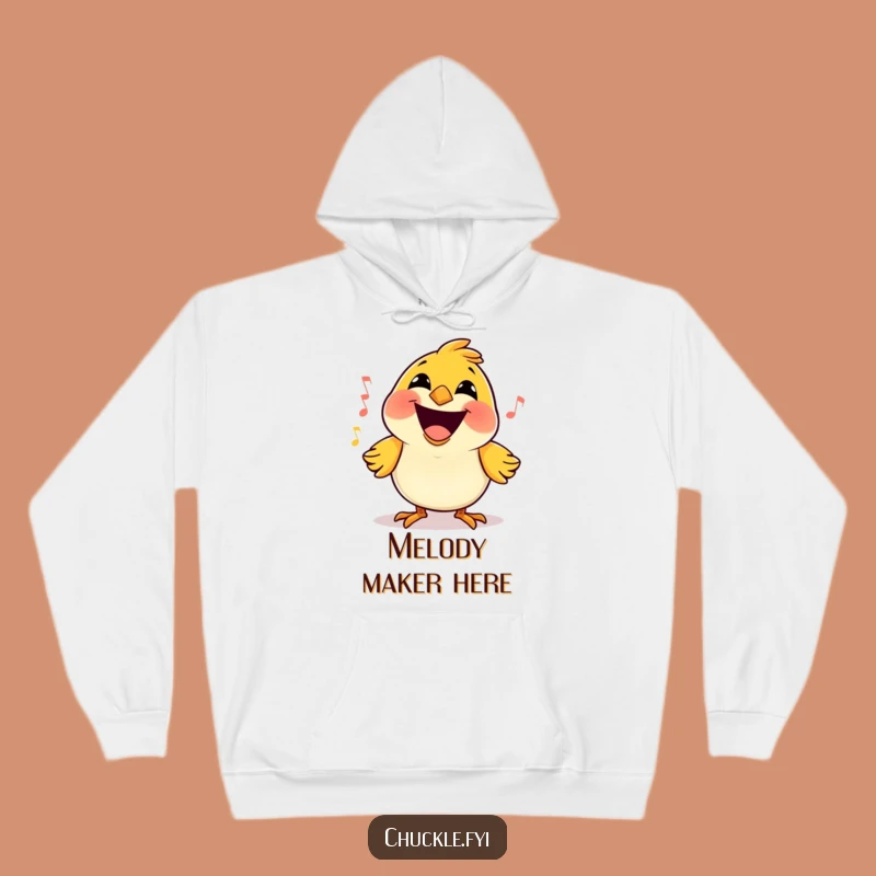 Funny Bird Song Hoodie: Cozy Cartoon Aviary Sweatshirt for Warm Melodies