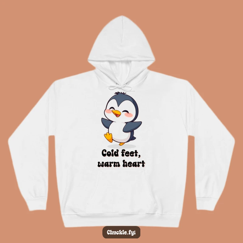 Funny Giggling Penguin Hoodie - Cozy & Hilarious Penguin Apparel Gift