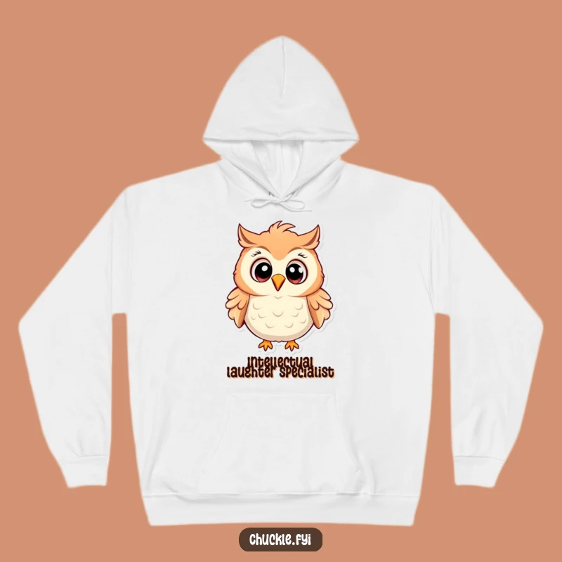Funny Owl Hoodie: Cozy Cartoon Owl Sweatshirt, Perfect Warm Laugh Gift
