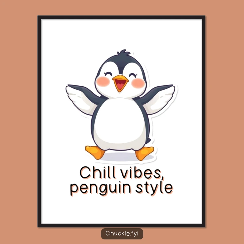 Free Printable Wall Art: Penguin Art, Whimsical Downloadable Decor for Cozy Spaces