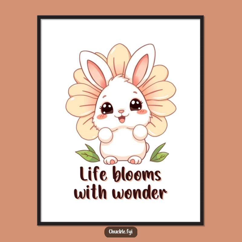 Funny Free Printable Bunny Art: Whimsical Downloadable Wall Decor!