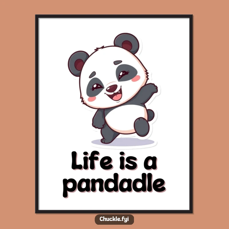 Funny Panda Wall Art: Free Printable Downloadable Art for Home Decor
