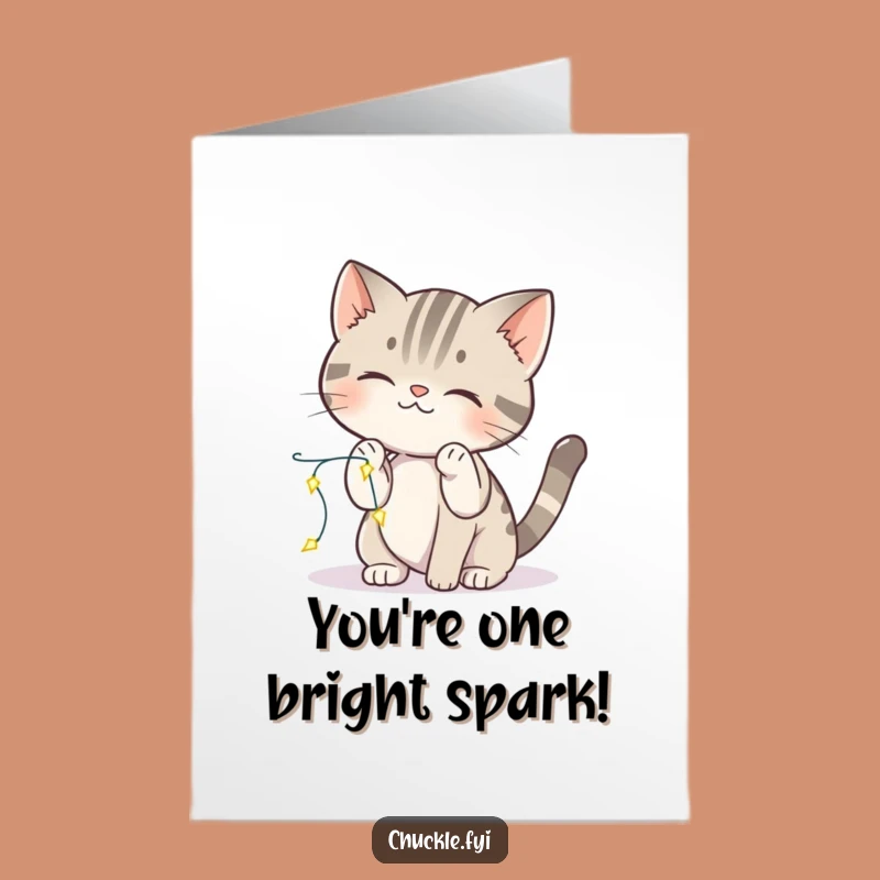 Free Printable Cat Congrats Card: Twinkling Fun! Hilarious Kitten Downloadable Gift for Your Big News!