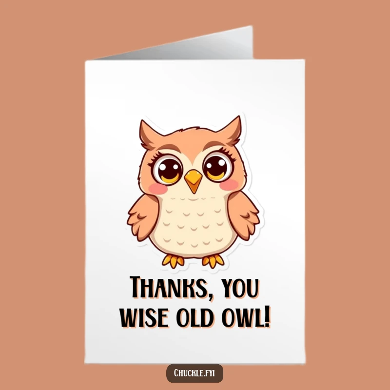 Free Printable Owl Thank You Card - Hooting with Gratitude for Downloadable Thanks