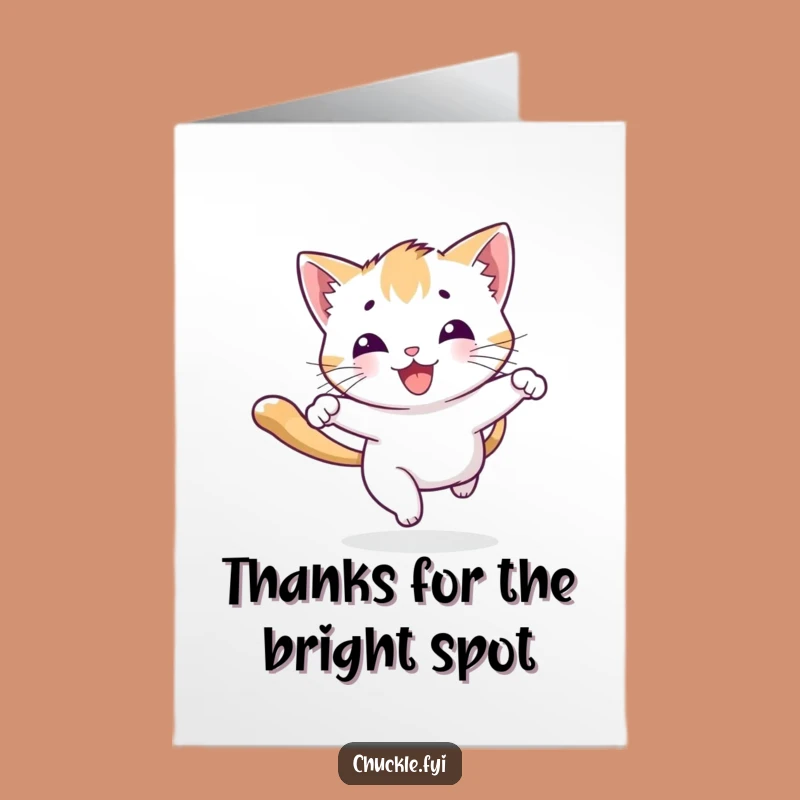 Funny Free Printable Thank You Kitten Card: Cute Downloadable Gift!