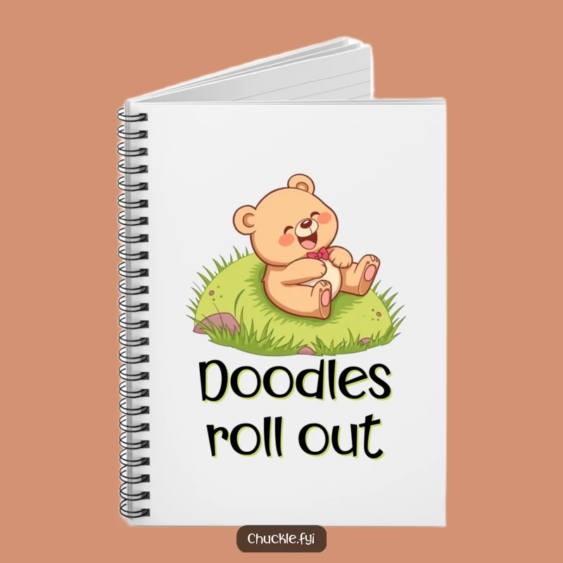 Funny Bear Cub Notebook: Jot Down Giggles, Rolling Joy, Perfect Funny Gift