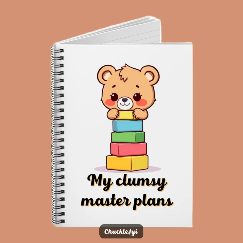 Funny Bear Cub Notebook: Brave Journaling Character, Your Essential Funny Gift