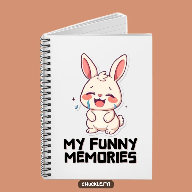 Funny Bunny Laugh Notebook: Jot Down Joyful Thoughts - Perfect Gift!