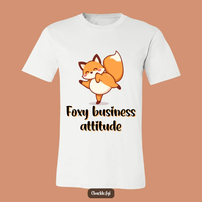Funny Fox Cartwheel T-Shirt: Wear Your Enthusiasm with This Comical Fox Design